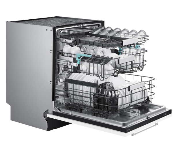 Zmywarka Samsung DW90H79H1B0U1 60 cm Bespoke AI, 59,8cm, 14kpl, Bespoke AI, SmartThings, WaterJet Clean, Auto Open Door - ilość koszy 3 - 1537062 - zdjęcie 4